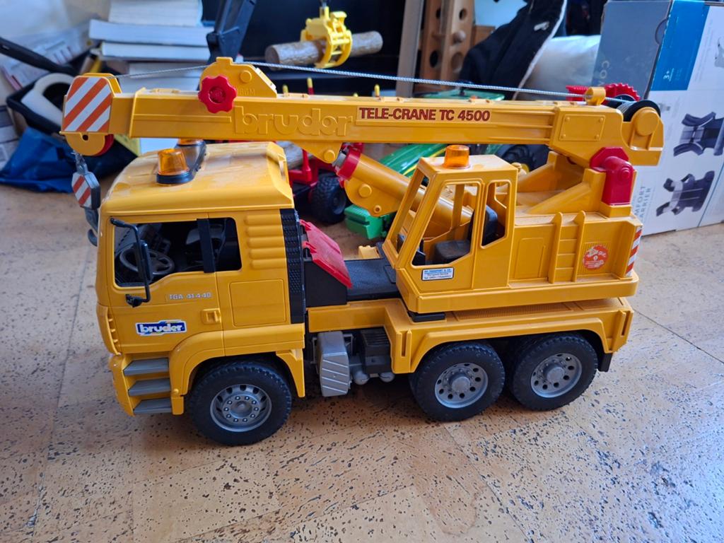 Bruder MAN kraanwagen 02754, Ophalen of Verzenden