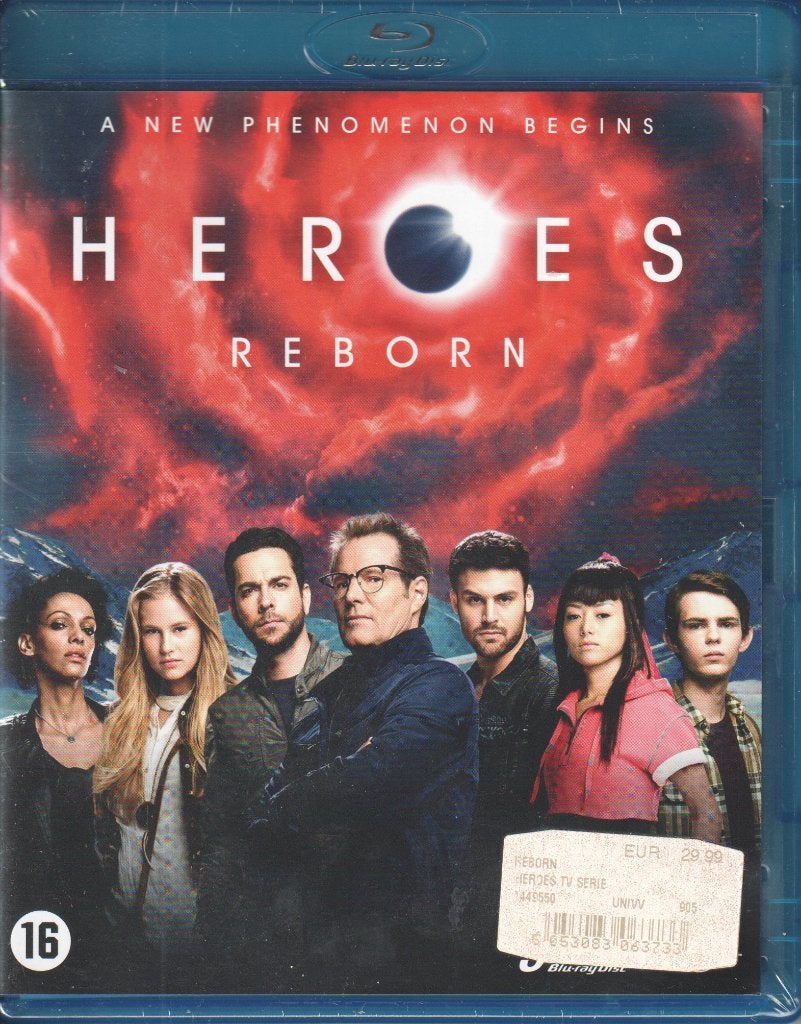 Heroes Reborn - De Complete Serie (Blu-ray), Inclusief extra's, Vanaf 16 jaar, Nederlands, Science Fiction en Fantasy