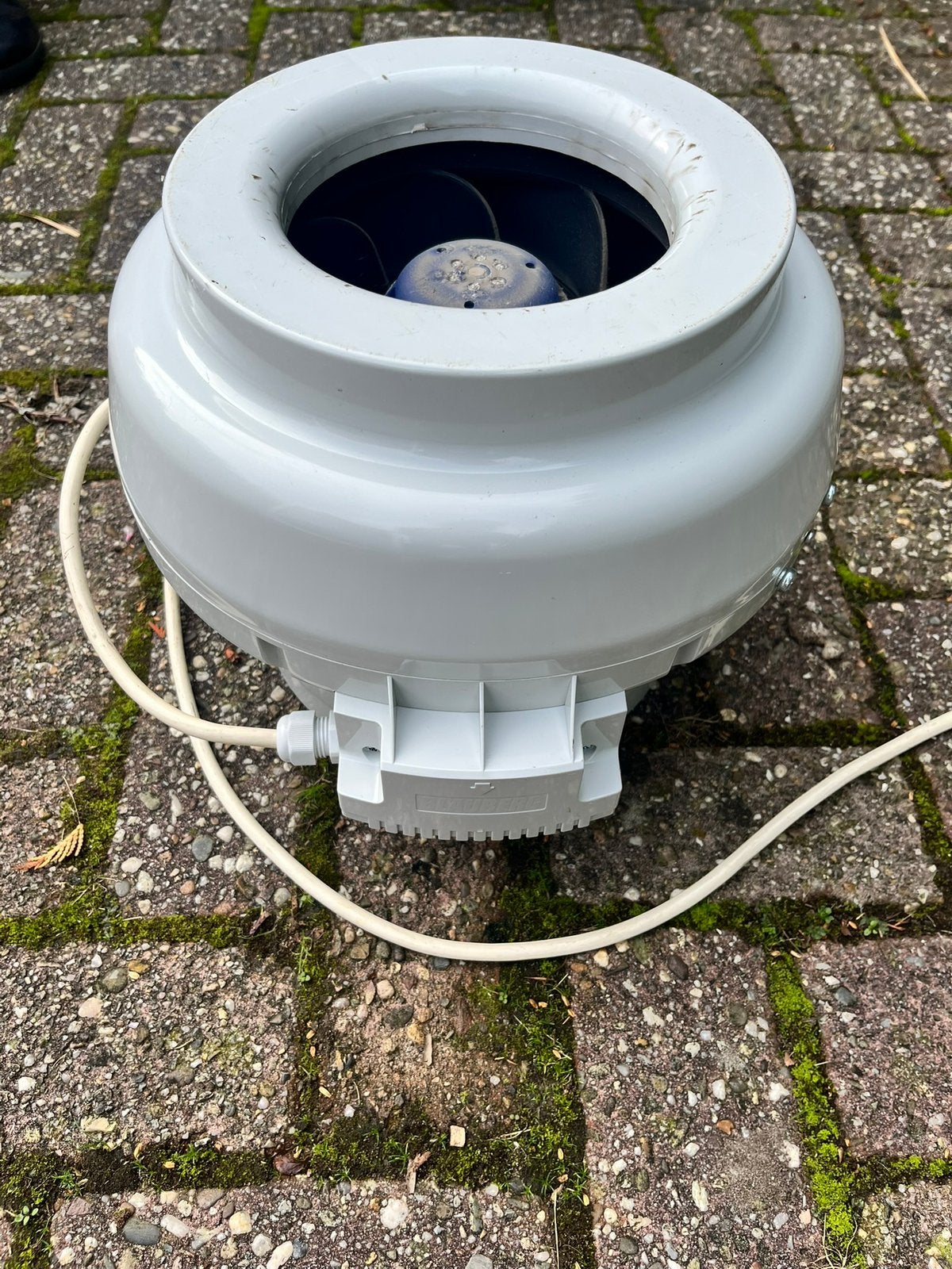 Een Blauberg ventilator., Ophalen, Zo goed als nieuw, Ventilator en Afzuiger
