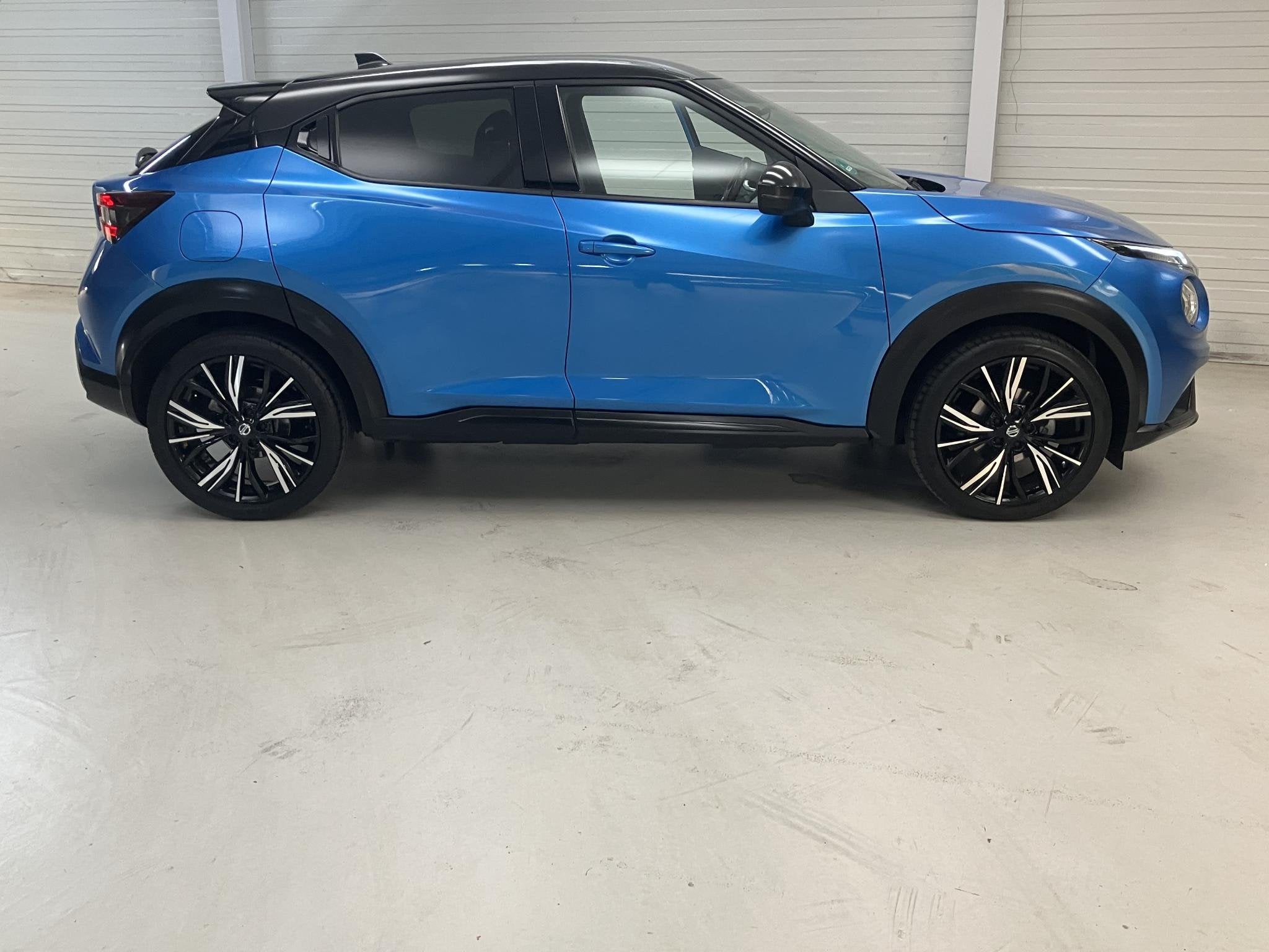 Nissan Juke 1.0 DIG-T N-Design / Trekhaak / Bose sound / Ach, Auto's, Voorwielaandrijving, Euro 6, Blauw, Origineel Nederlands