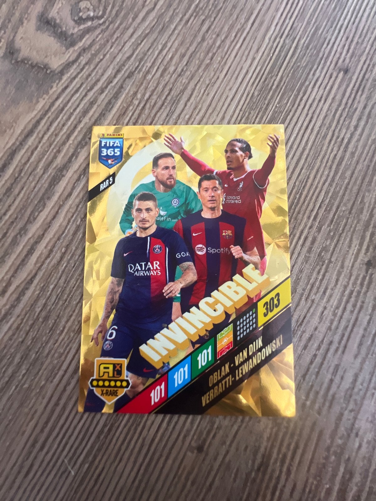 Invincible FIFA 365 kaart met topvoetballers in hun prime, Verzamelen, Sportartikelen en Voetbal, Ophalen of Verzenden, Zo goed als nieuw