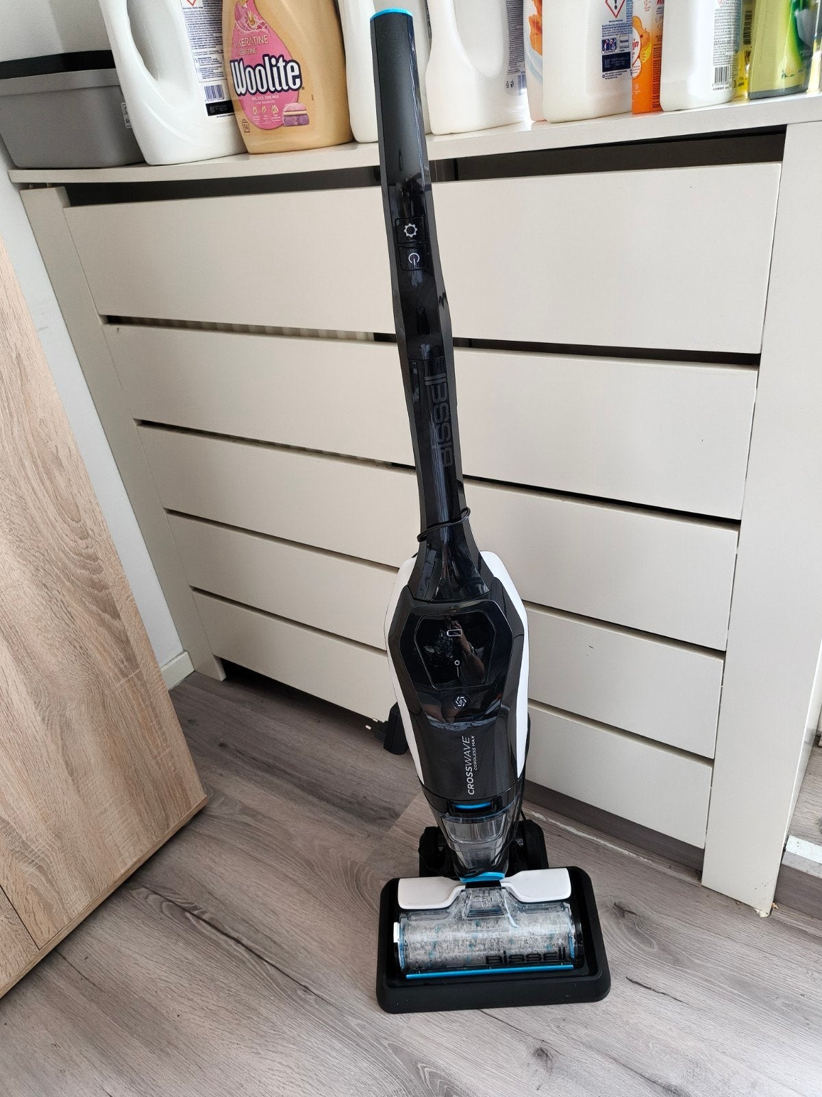 Bissell CrossWave Cordless Max XL Vloerreiniger, Ophalen, Zo goed als nieuw
