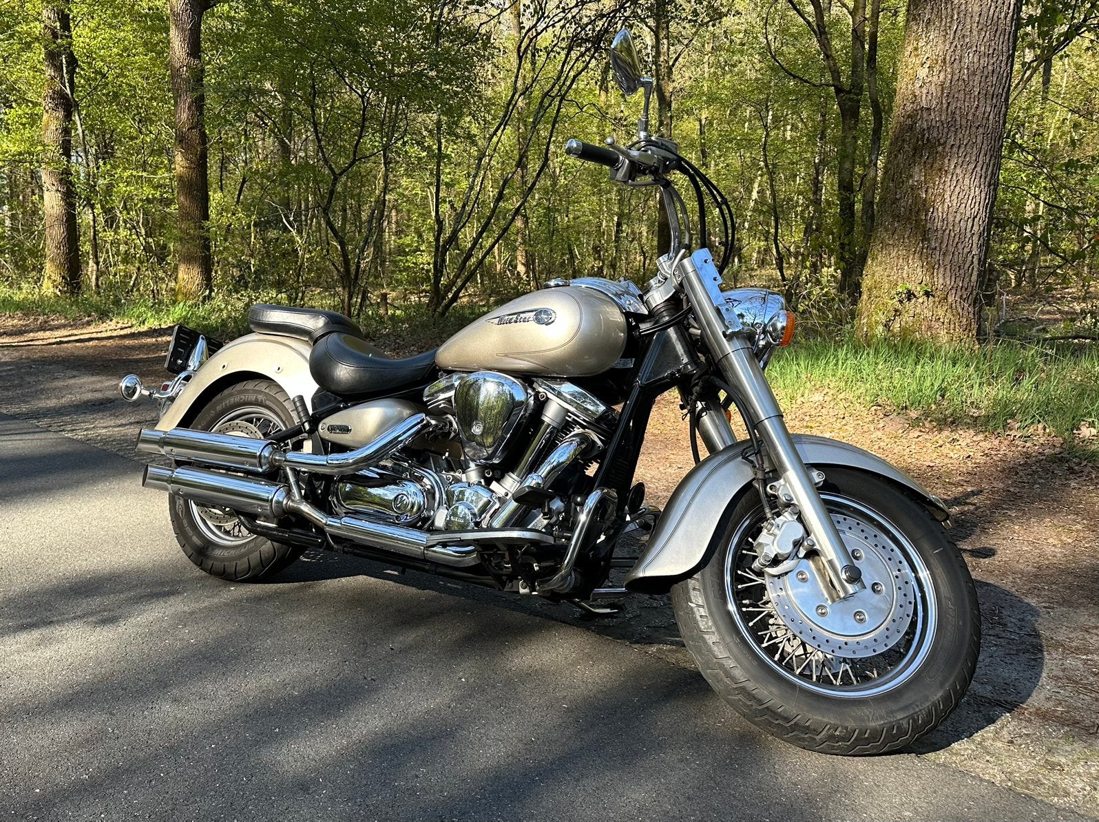 Yamaha XV 1600 Wildstar + GROTE BEURT & EXTRA’S, Motoren, 2 cilinders, Particulier, Meer dan 35 kW, Handgeschakeld
