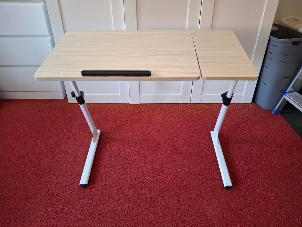Laptoptafel inklapbaar, Ophalen, In hoogte verstelbaar, Zo goed als nieuw
