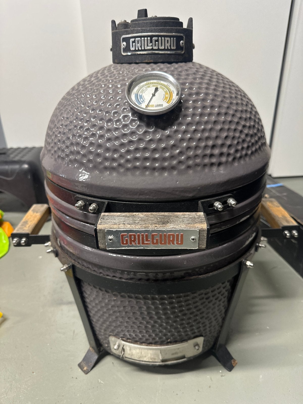 Grill Guru Compact Kamado BBQ, Ophalen, Gebruikt