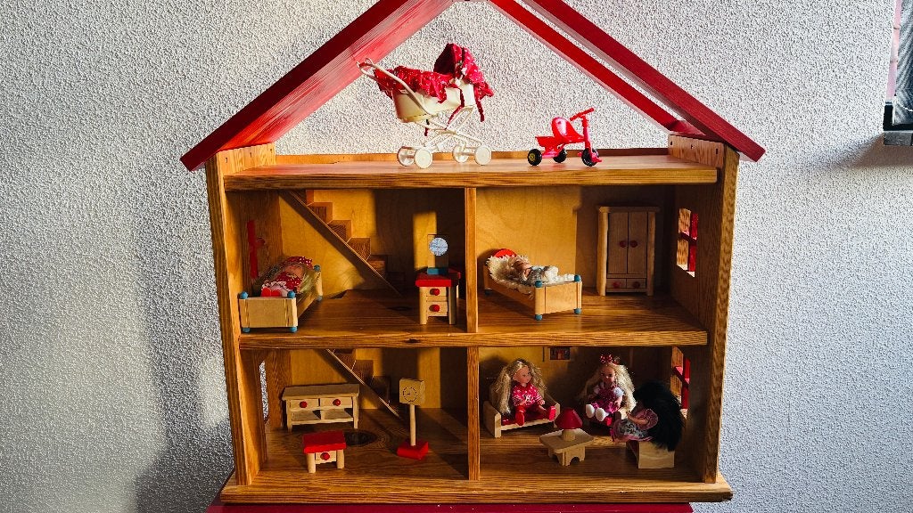poppenhuis, Ophalen, Gebruikt, Poppenhuis