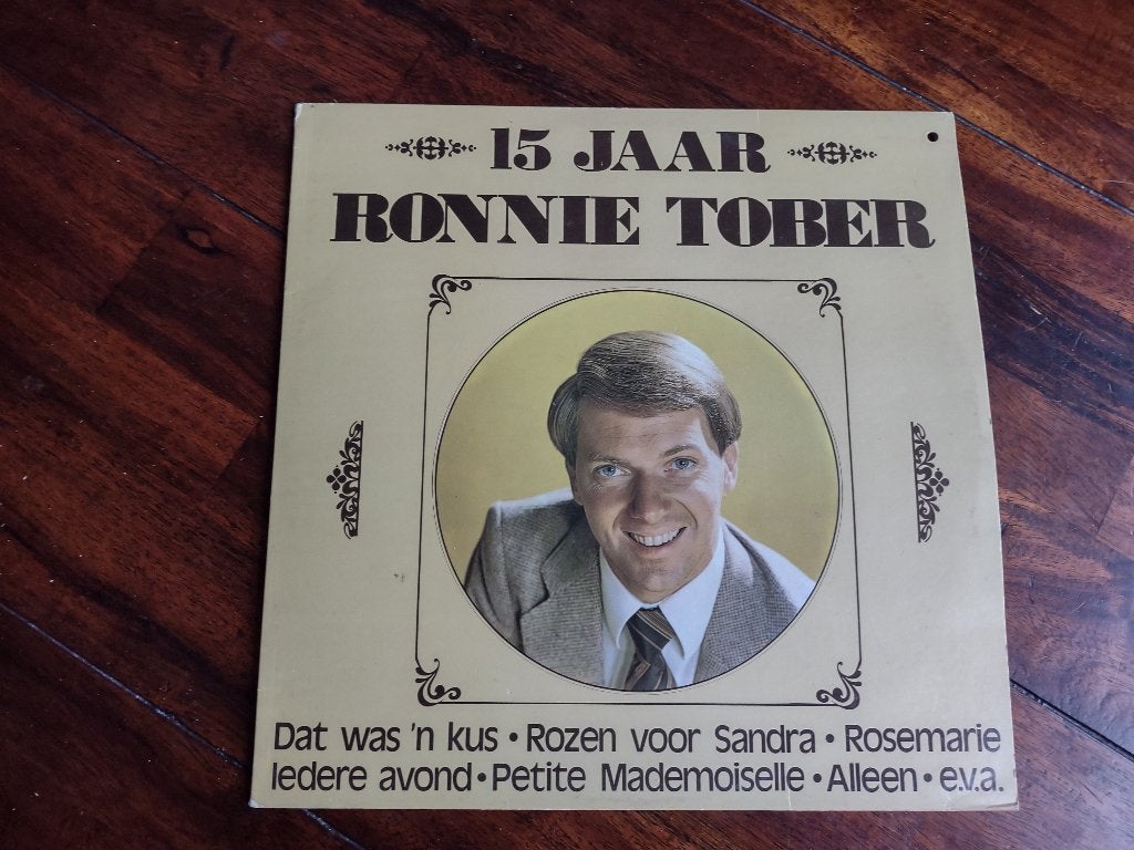 LP - 15 jaar Ronnie Tober, Ophalen of Verzenden, Zo goed als nieuw, 12 inch, Levenslied of Smartlap