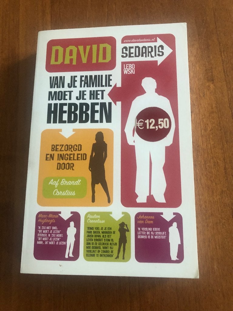 David Sedaris - Van de familie moet je het hebben, Zo goed als nieuw, Amerika, David Sedaris, Ophalen of Verzenden
