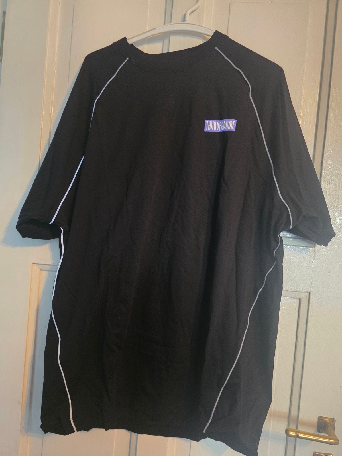 Thunderdome T-shirt XXL - Zwart met paars logo, Thunderdome, Zwart, Nieuw, Overige maten