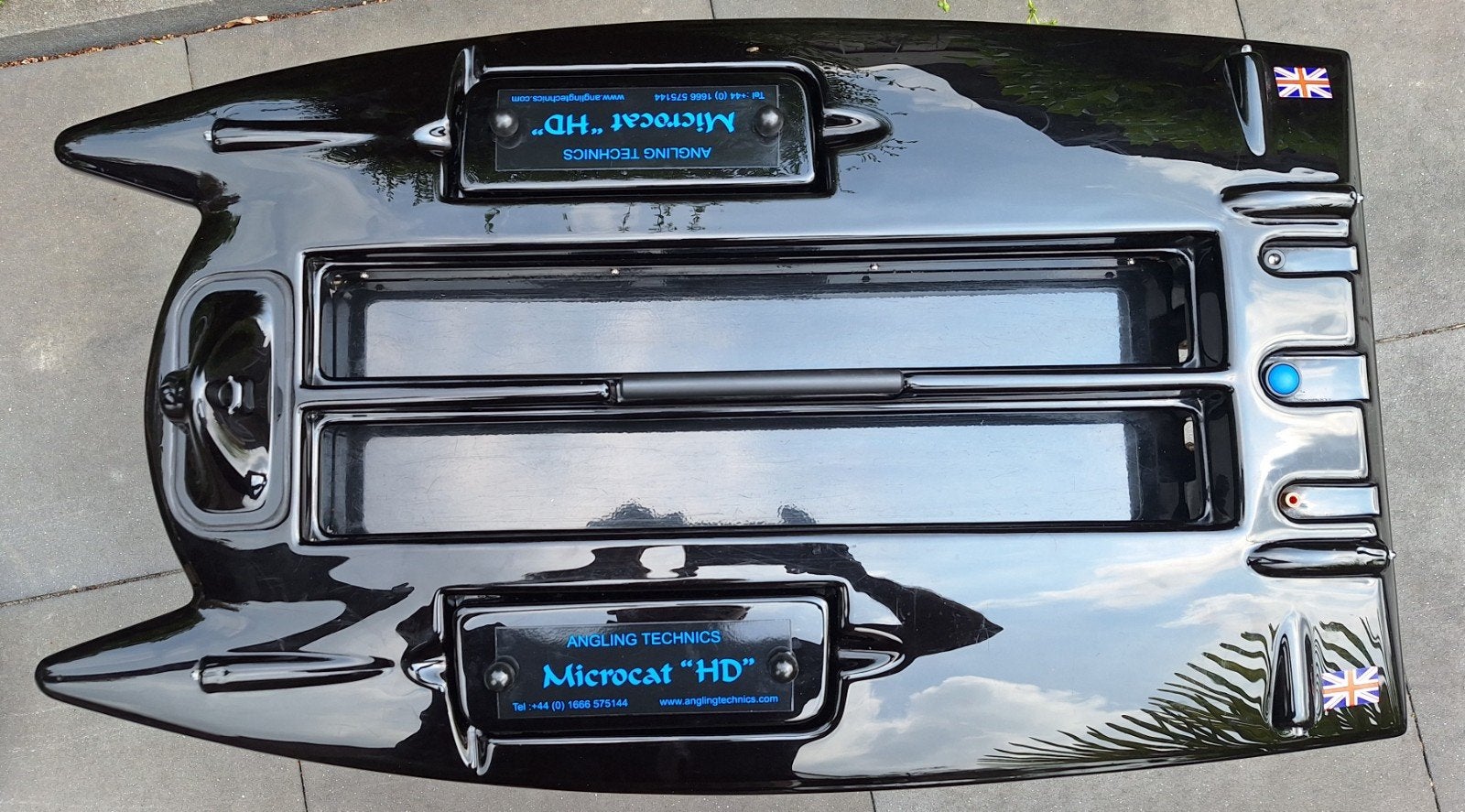 Angling Technics Microcat HD Voerboot met Accessoires, Ophalen