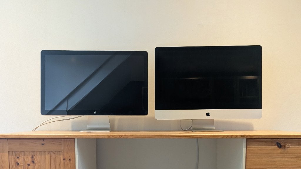 iMac 27" 5K (2015) + Apple Thunderbolt Display 27-inch A1407, Computers en Software, Apple Desktops, Ophalen, HDD en SSD, IMac