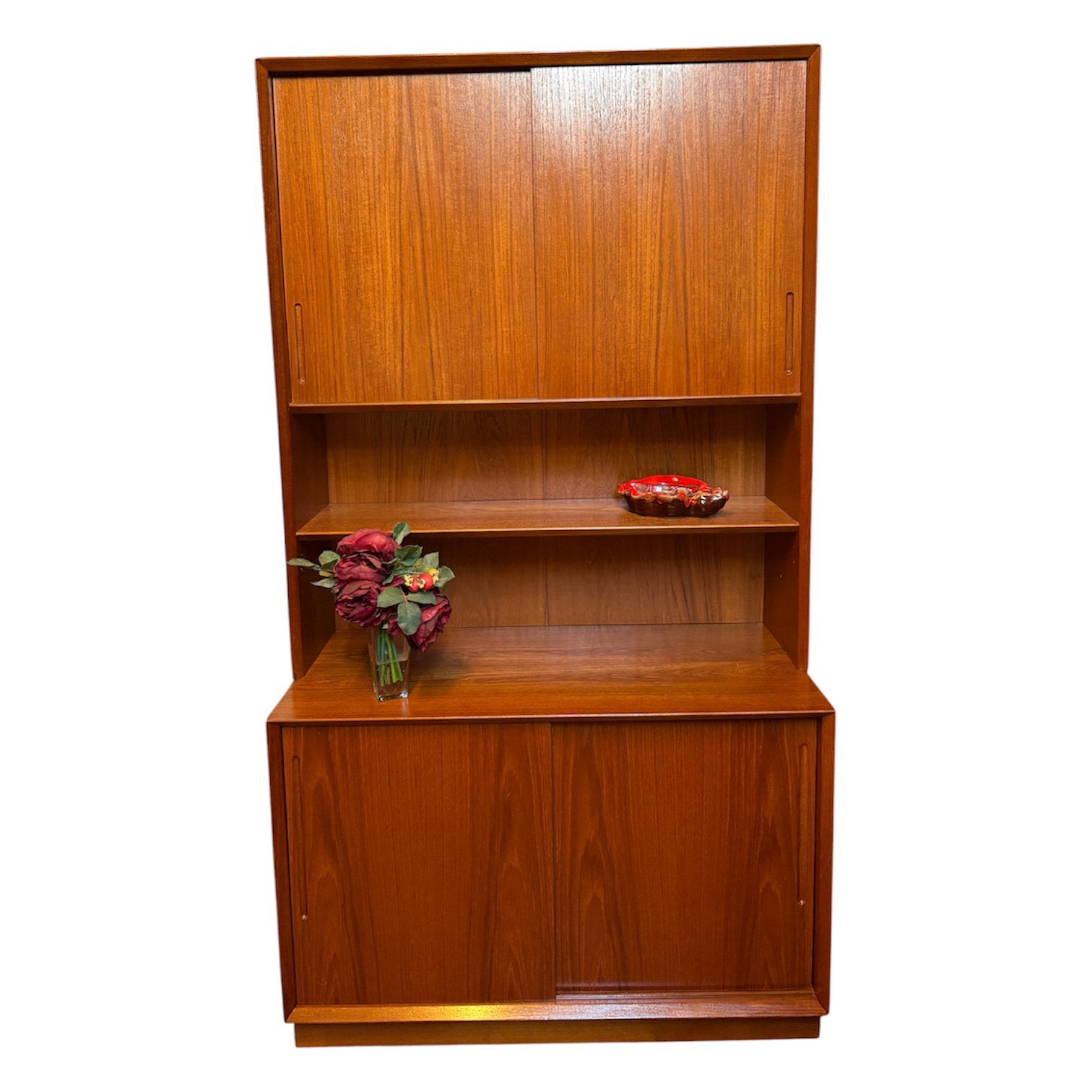 Gratis verzending!Midcentury retro teak boekenkast Deens1960, Gebruikt, Poul Hundevad, Poul Hundevad, Poul Hundevad