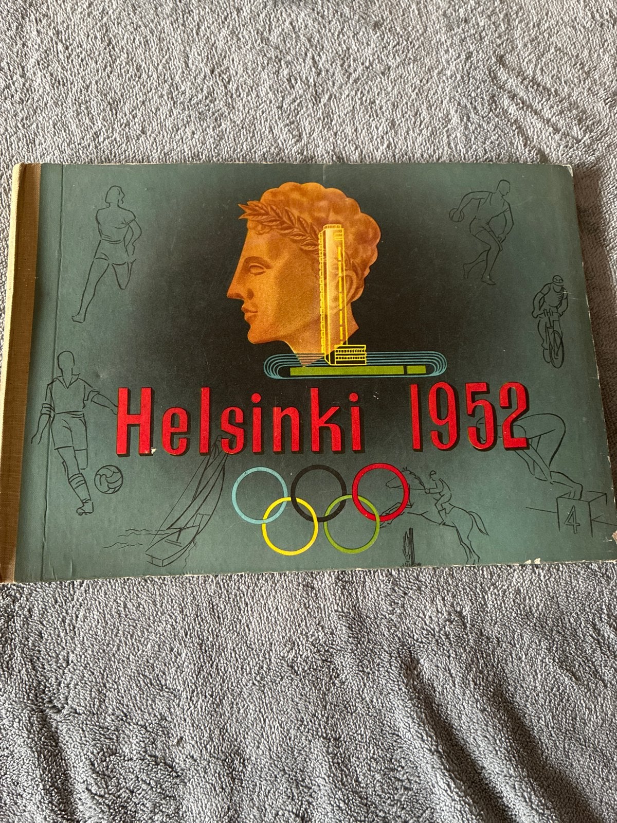 Olympische Spelen Helsinki 1952 Verzamelalbum, Boeken, Ophalen of Verzenden, Gelezen, Overige sporten