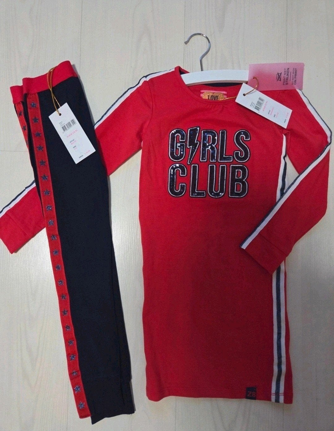 NIEUW Z8 set jurk en legging maat 116 122, Meisje, Z8, Nieuw, Ophalen of Verzenden