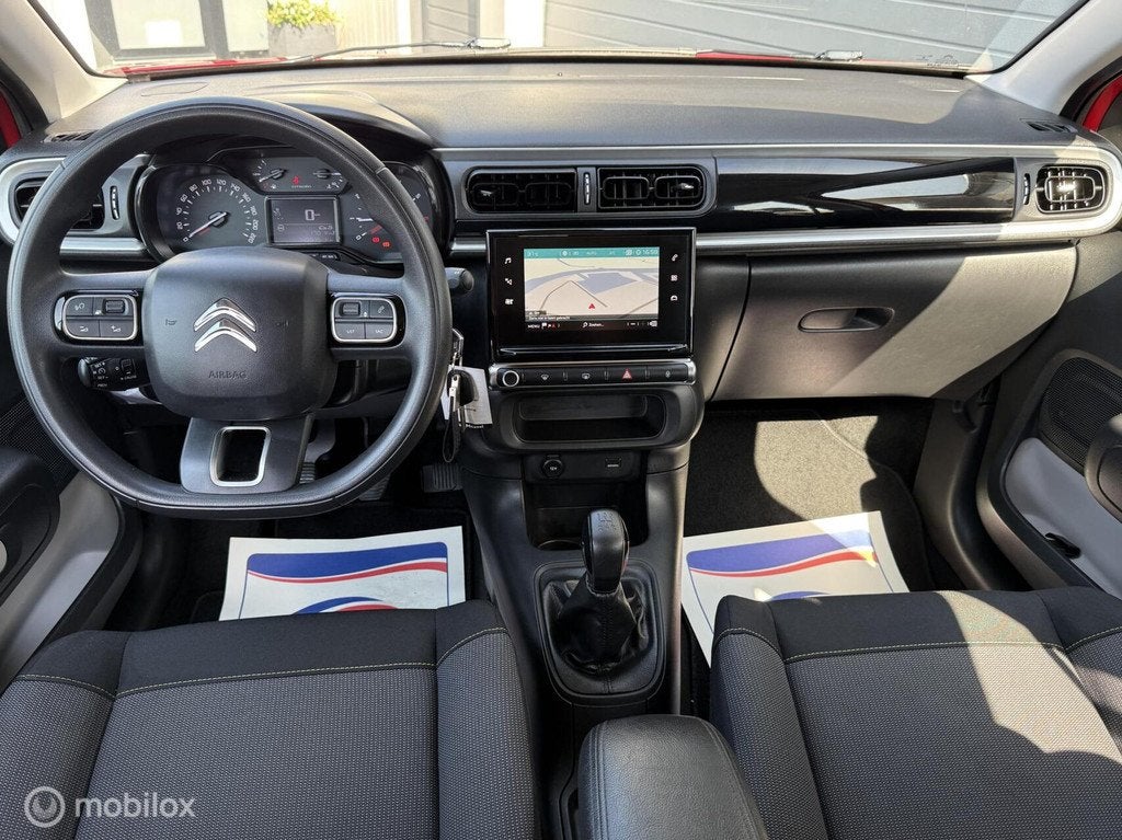 Citroen C3 1.2 PureTech S&S Feel Navi CarPlay PDC Distr-Riem, Auto's, Voorwielaandrijving, 83 pk, 450 kg, Euro 6