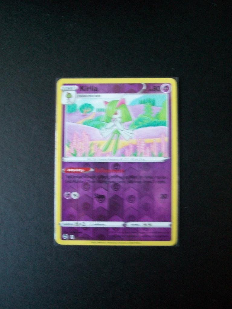 1587: Nieuwe Pokemon Kaart holofoil KIRLIA HP 80 (068/195), Verzenden, Nieuw, Losse kaart, Foil