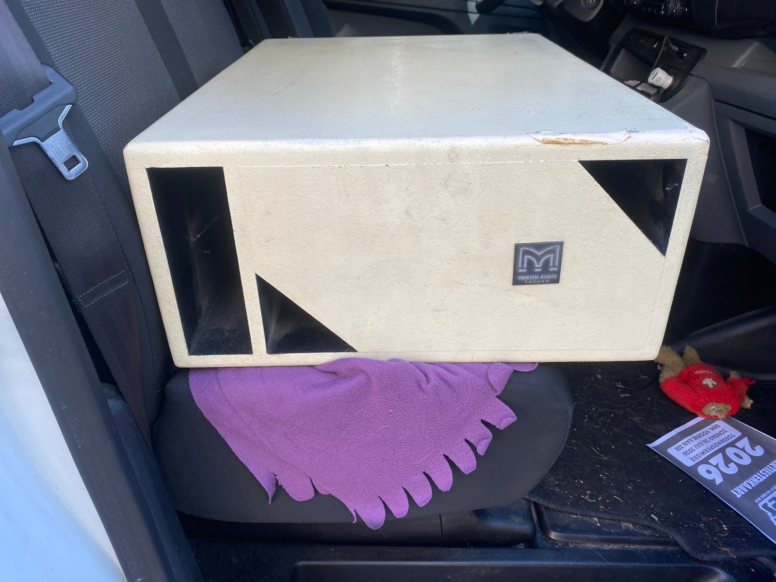 1 Martin Audio London powered CS265 sub woofer laag kast, Ophalen of Verzenden, Subwoofer, Overige merken