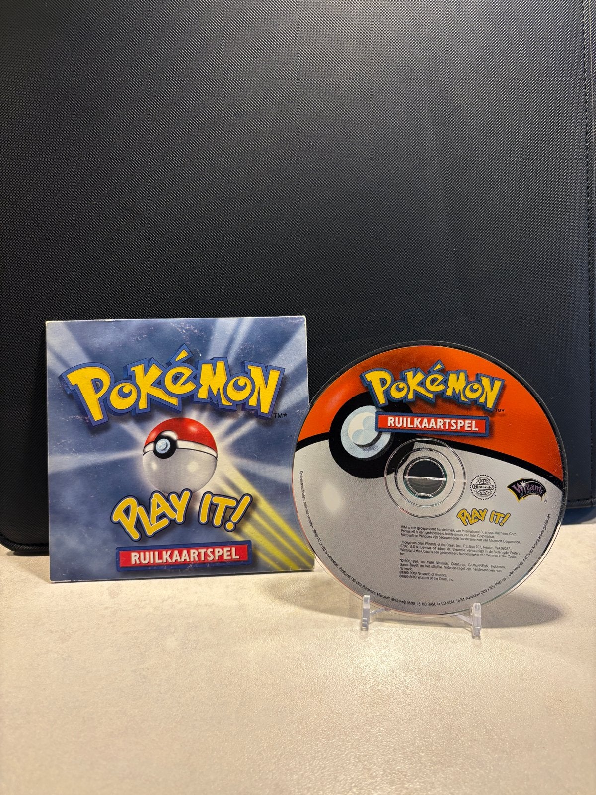 Pokémon Play It! Ruilkaartspel PC CD-ROM, Puzzel en Educatief, 1 speler, Ophalen of Verzenden, Zo goed als nieuw