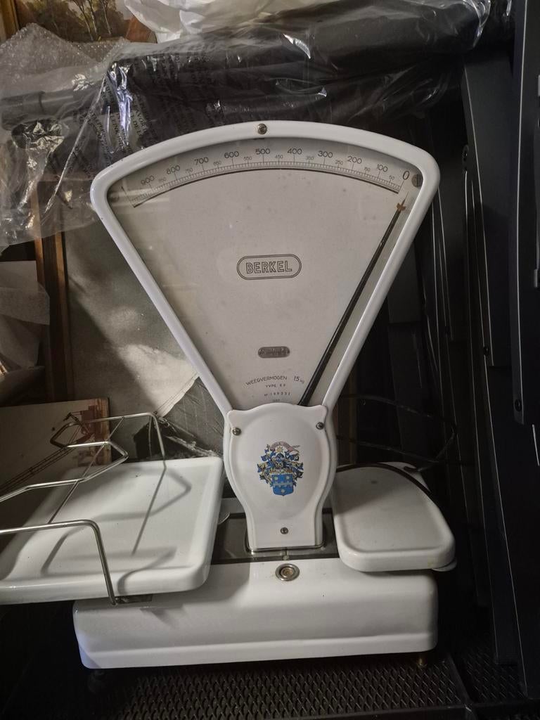 Vintage Berkel Weegschaal - Type EF, 15 kg, uit 1957, Ophalen