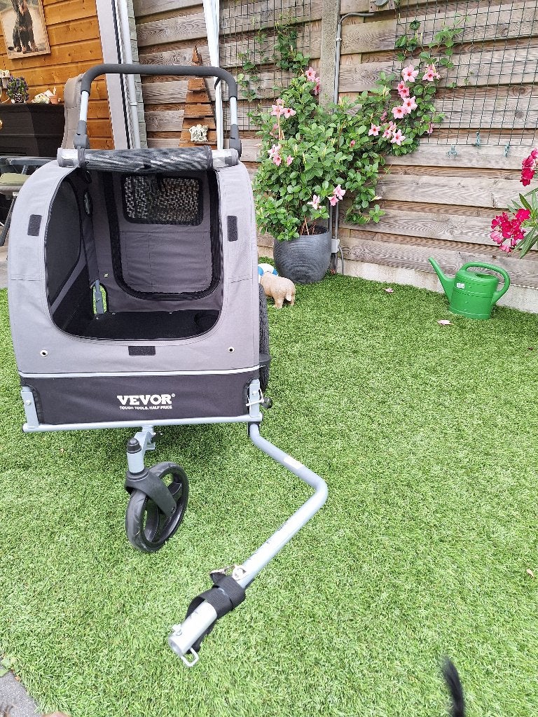 Honden wandelwagen fietskar, Dieren en Toebehoren, Honden-accessoires, Overige merken, Ophalen, Zo goed als nieuw, Hondenfietskar