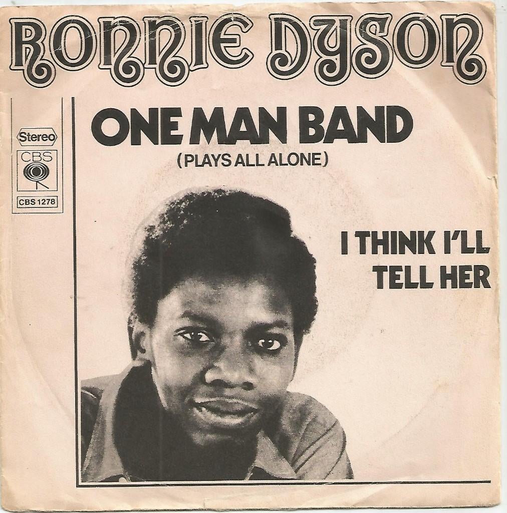Ronnie Dyson ‎– One Man Band (Plays All Alone) (1974), Gebruikt, 7 inch, Single, Ophalen of Verzenden
