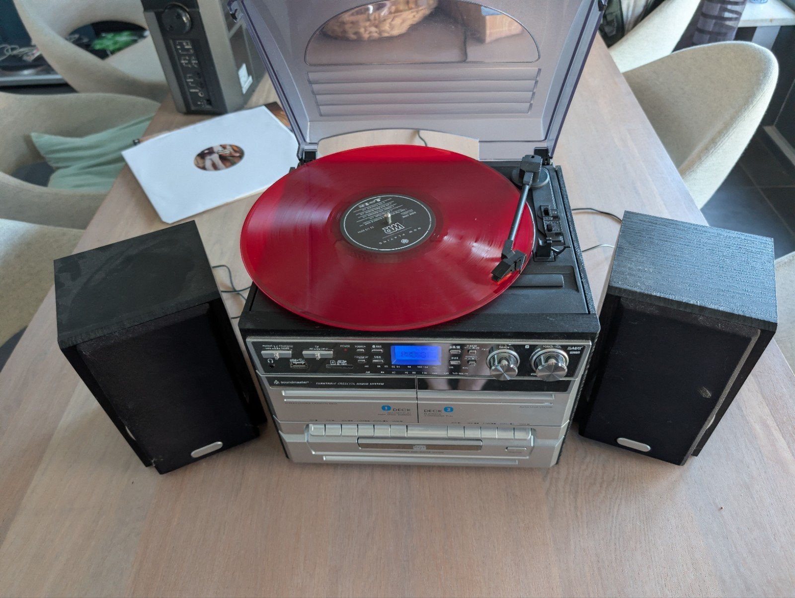 Soundmaster All-in-One Muzieksysteem, Zo goed als nieuw, Microset, Cd-speler, Ophalen