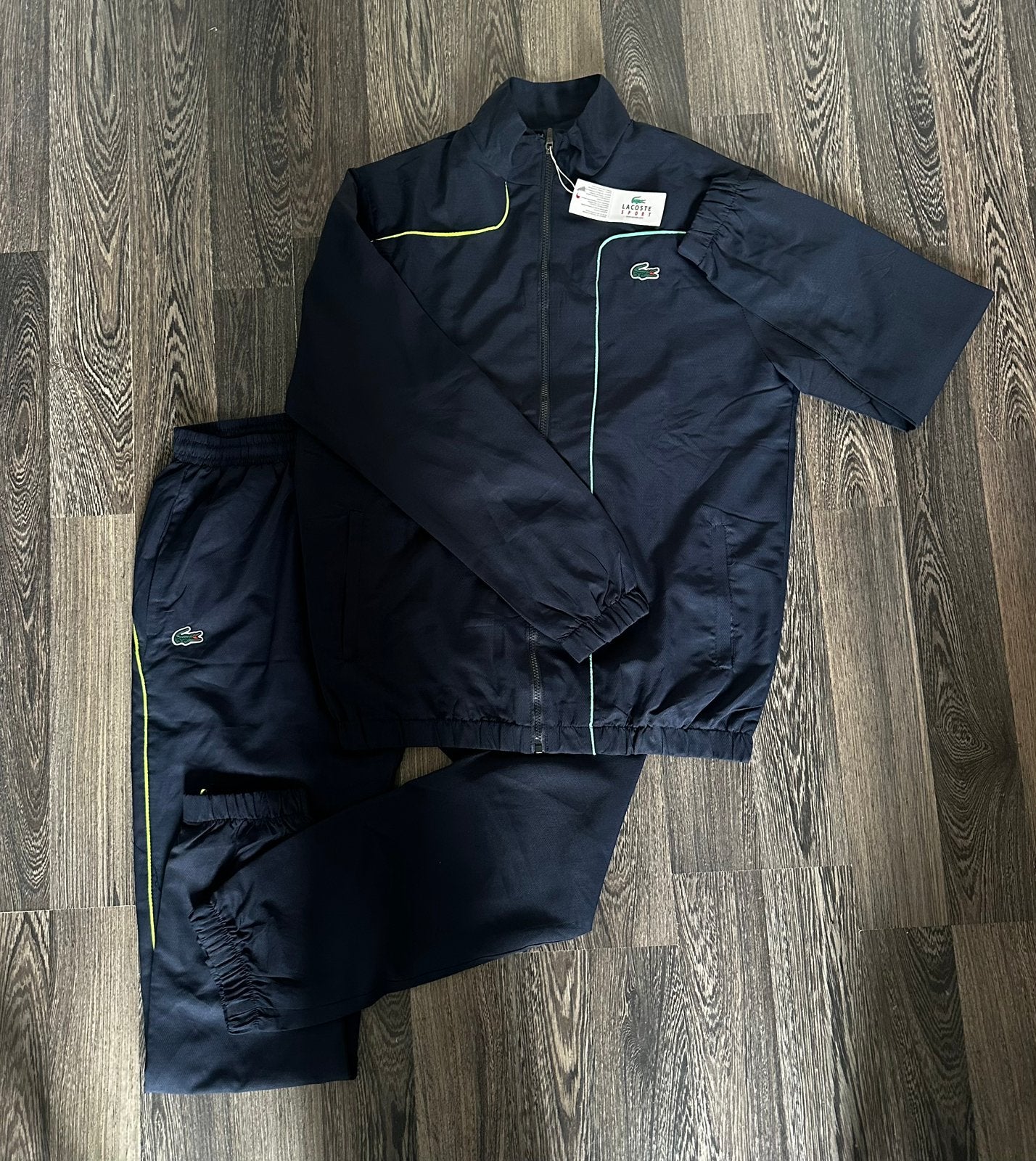 Lacoste pak, Ophalen, Blauw, Algemeen, Maat 56/58 (XL)