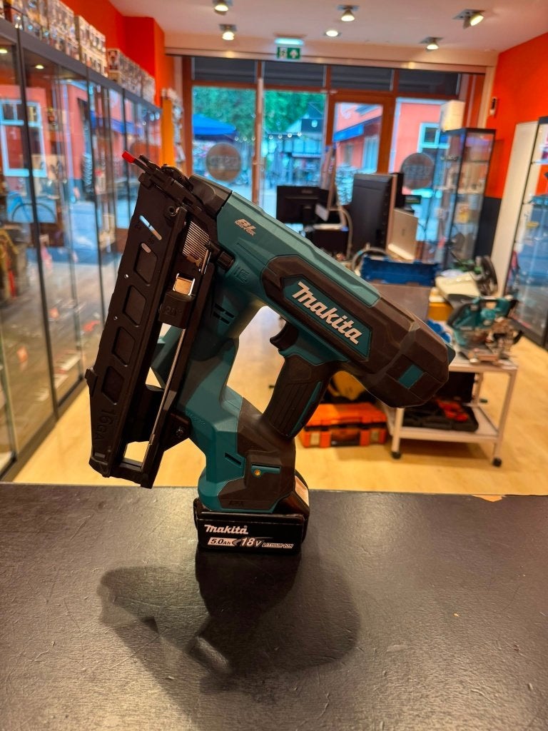 Makita Brad tacker met 18v accu | DBN160 | Nieuw staat, ., Nieuw, Ophalen of Verzenden, Tacker/nietmachine