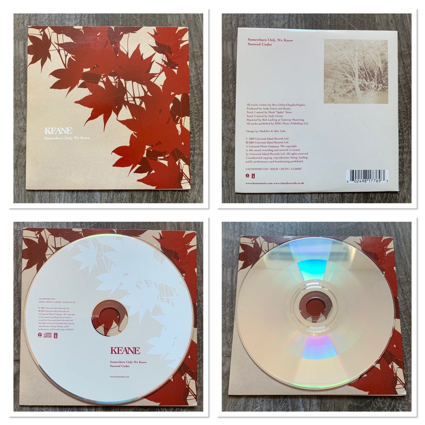 Keane: SomeWhere Only We Know, Ophalen of Verzenden, Zo goed als nieuw, Pop