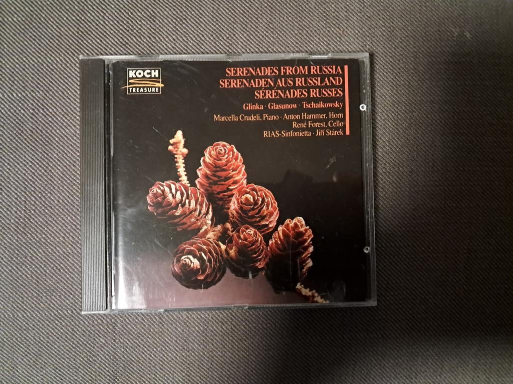 Serenades from russia: tchaikovsky, glinka, glazunov, Verzenden, Romantiek, Zo goed als nieuw