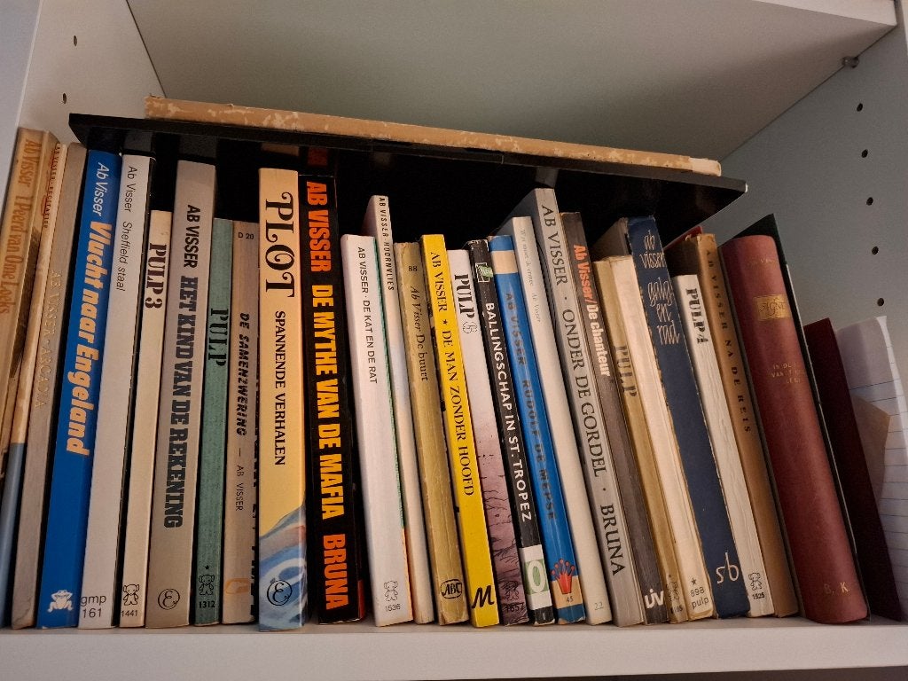 Grote partij Pockets en boeken- van Ab Visser & Bruna, Ophalen, Gelezen, Ab Visser & Bruna, Nederland