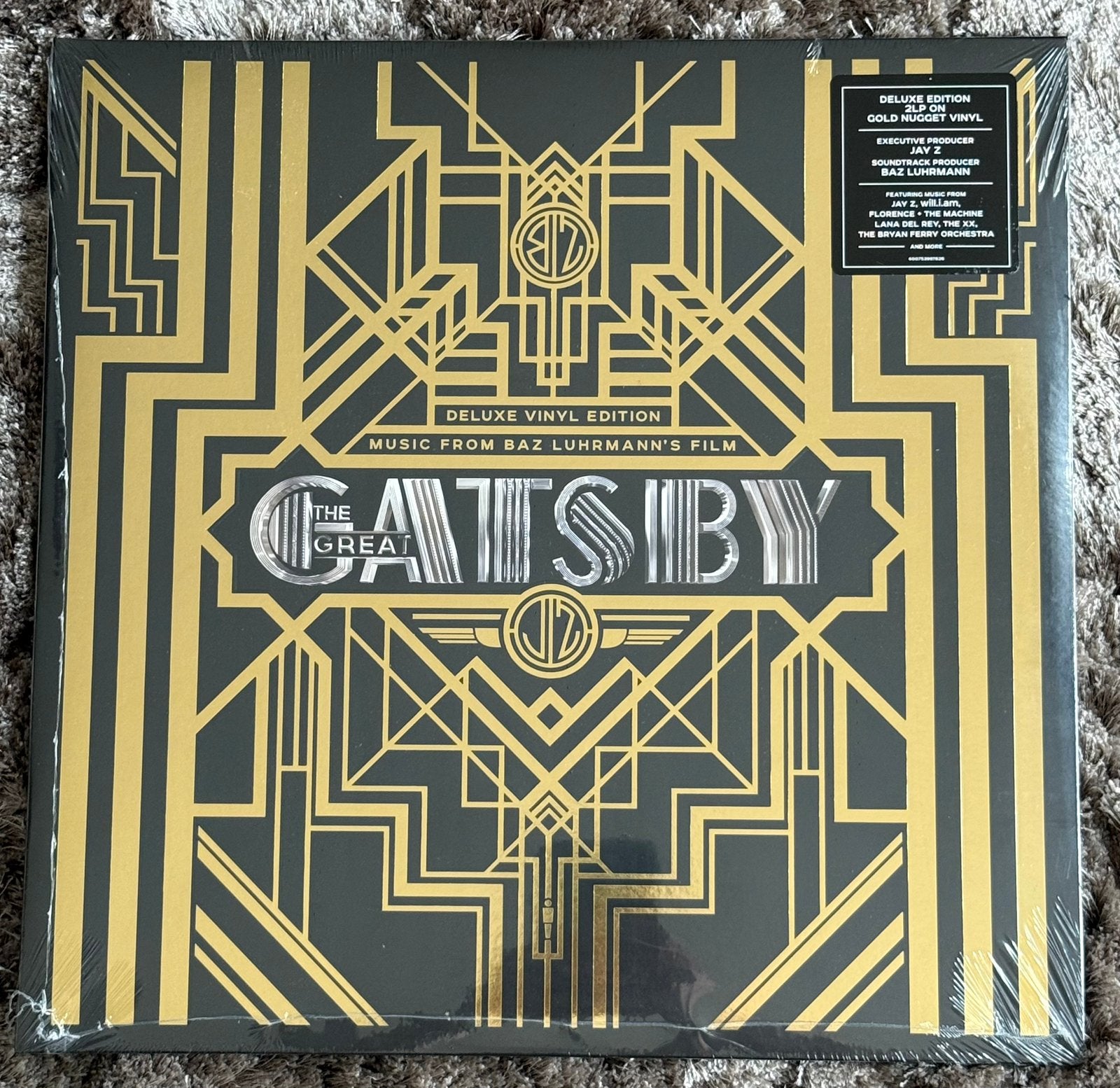 The Great Gatsby Vinyl – Gold Nugget Edition (Nieuw geseald), Ophalen, 2010 - 2019, Limited edition, Zo goed als nieuw