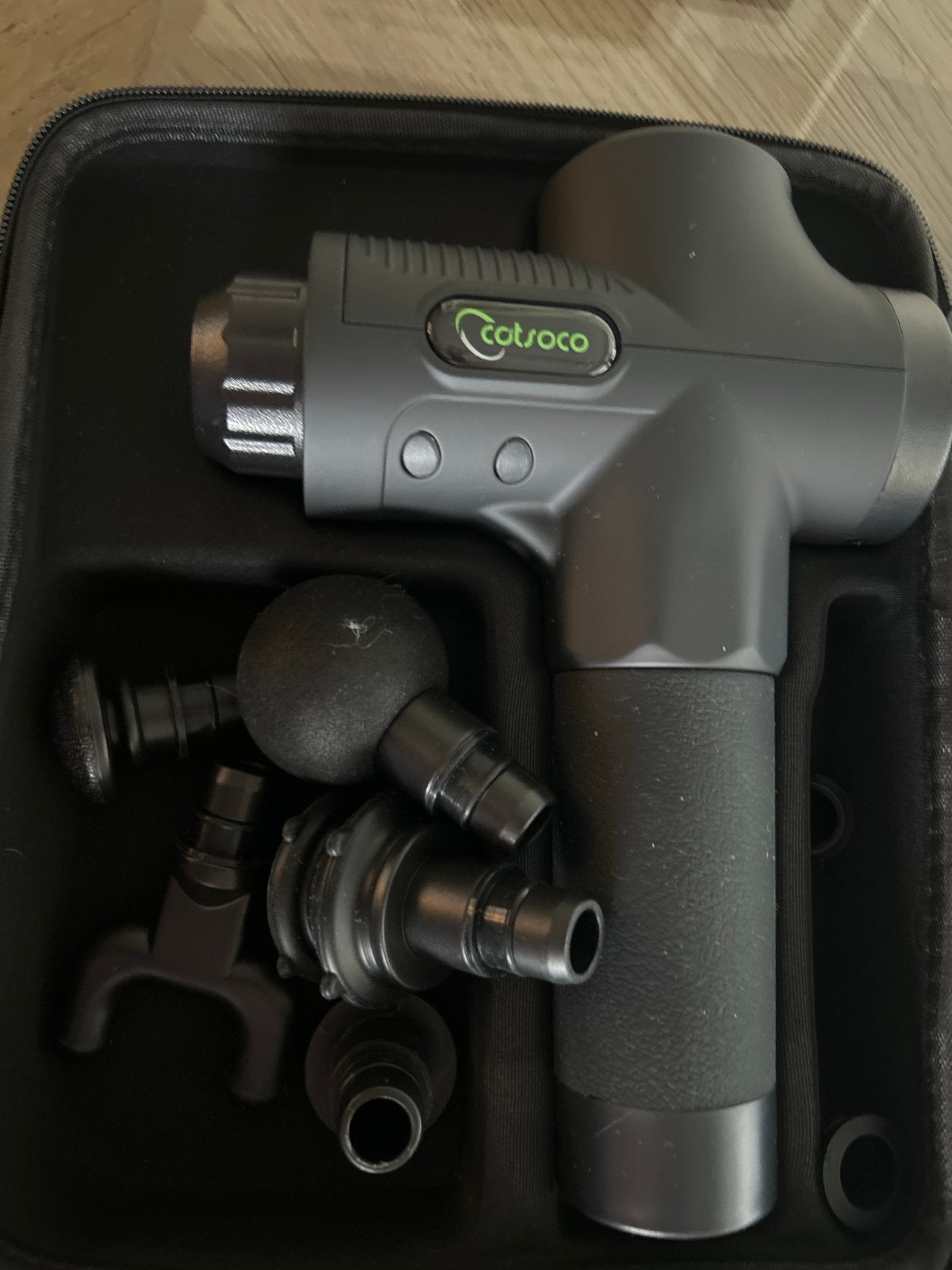 Catroco Professionele Spiermassage Gun - Zo goed als nieuw, Sport en Fitness, Massageproducten, Ophalen of Verzenden, Zo goed als nieuw