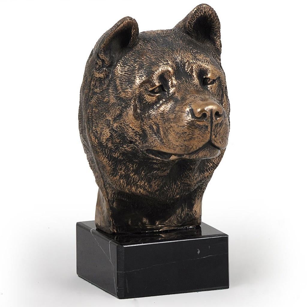 Te koop beeld van Akita Inu, Ophalen of Verzenden, Zoogdier, 20 - 50 cm, Overige materialen