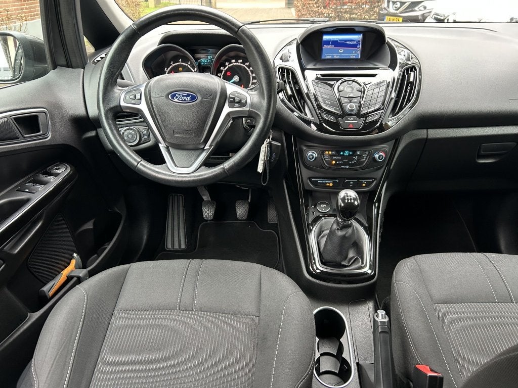 Ford B-MAX 1.0 Titanium Navi, Camera, PDC, Trekhaak Dealeron, Gebruikt, Met garantie (alle), Origineel Nederlands, Bedrijf