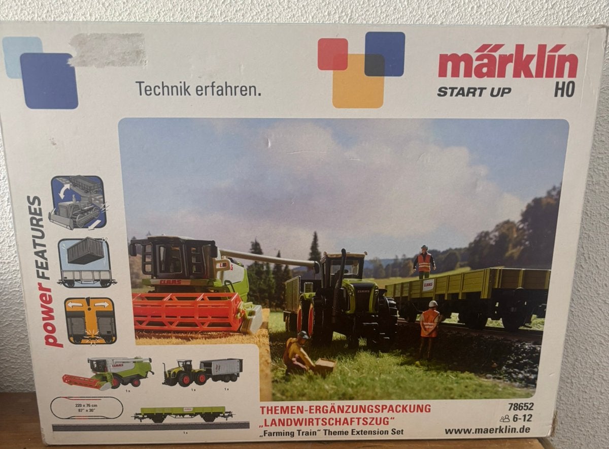 Märklín 78652 aanvullingspakket, Ophalen of Verzenden, Zo goed als nieuw, Gelijkstroom, Overige merken