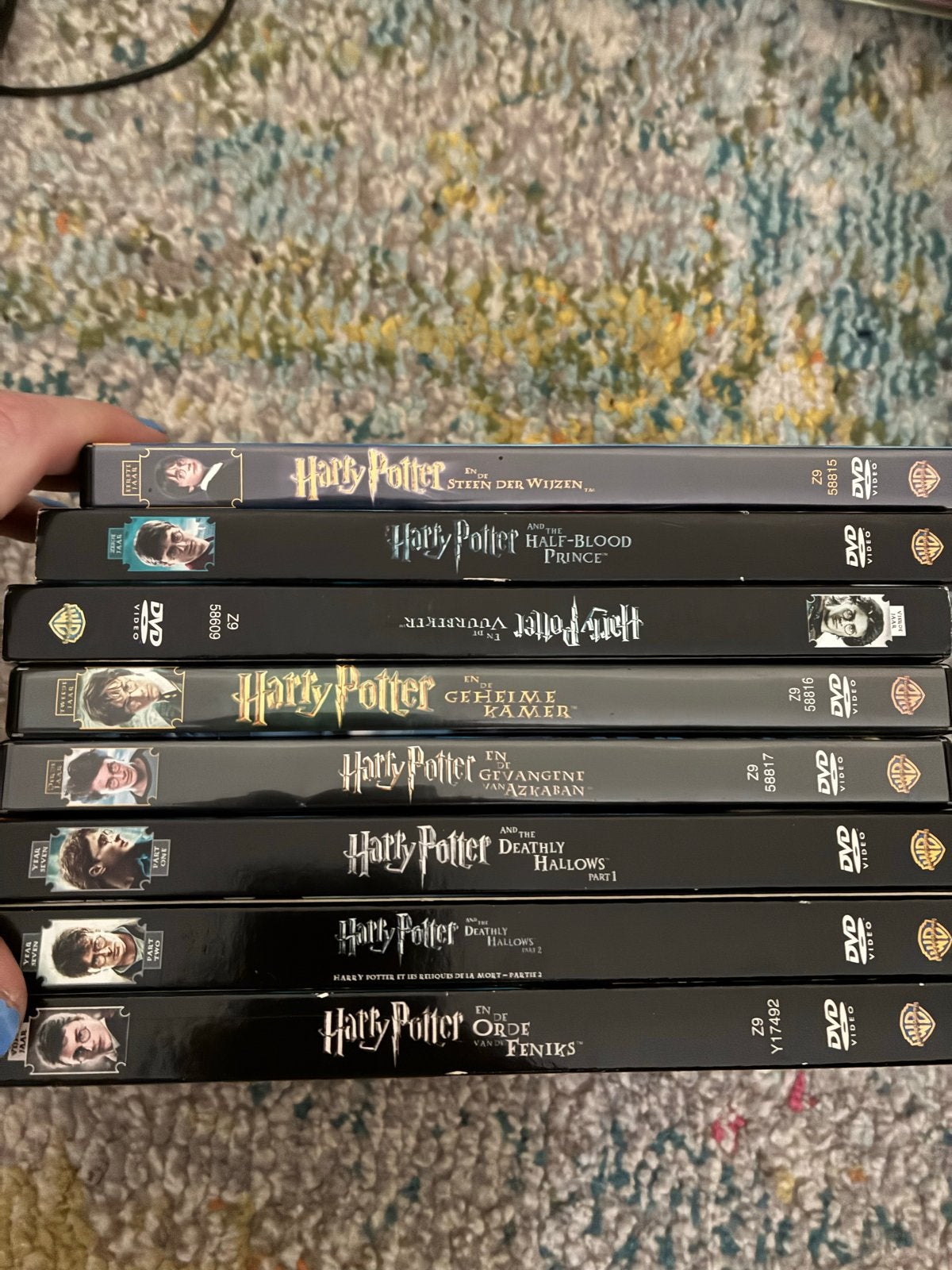 Harry Potter DVD Collectie - 7 Films, Nederlands, Ophalen of Verzenden, Vanaf 6 jaar, Gebruikt