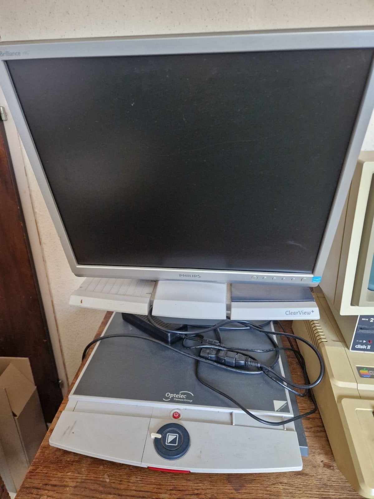 Optelec clearview +, Ophalen