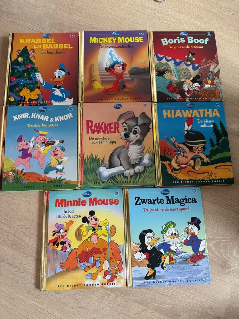 Disney Gouden Boekjes - Set van 14 (nr. 7 ontbreekt), Ophalen of Verzenden, Gelezen