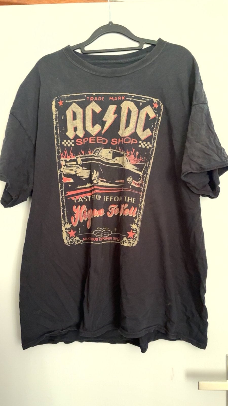 AC/DC mannen Bandshirt, Ophalen of Verzenden, Gedragen, Overige maten, Zwart