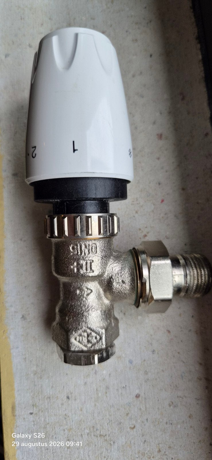 Thermostaatkraan voor radiator - Nieuw in verpakking, Ophalen of Verzenden, Nieuw, Thermostaat
