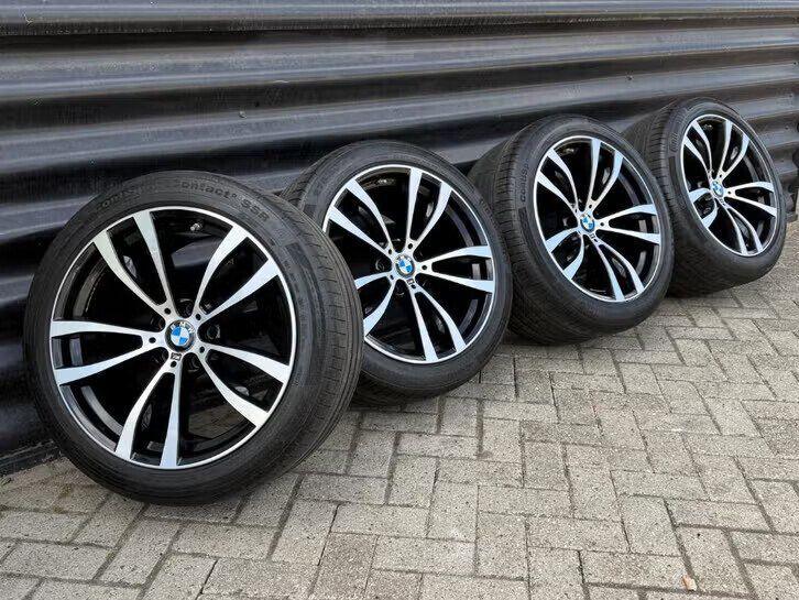 20” Orig Bmw X5 X6 F15 F16 velgen Styling 469M RFT banden, Auto-onderdelen, Ophalen, Gebruikt, 275 mm, Banden en Velgen