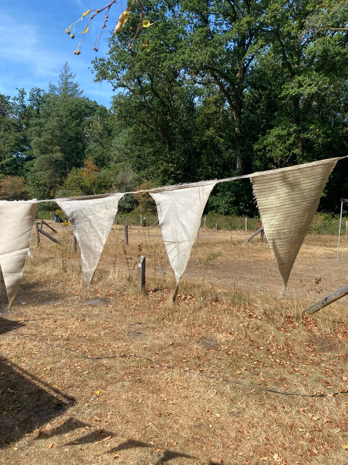 Ibiza/Boho Stijl Slingers - Handgemaakt 5 meter, Ophalen of Verzenden, Zo goed als nieuw, Versiering, Geboorte of Huwelijk
