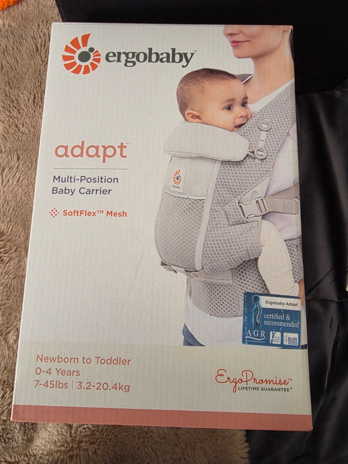 Ergobaby Adapt Draagzak - Zo goed als nieuw, Kinderen en Baby's, Babydragers en Draagdoeken, Overige merken, Ophalen of Verzenden