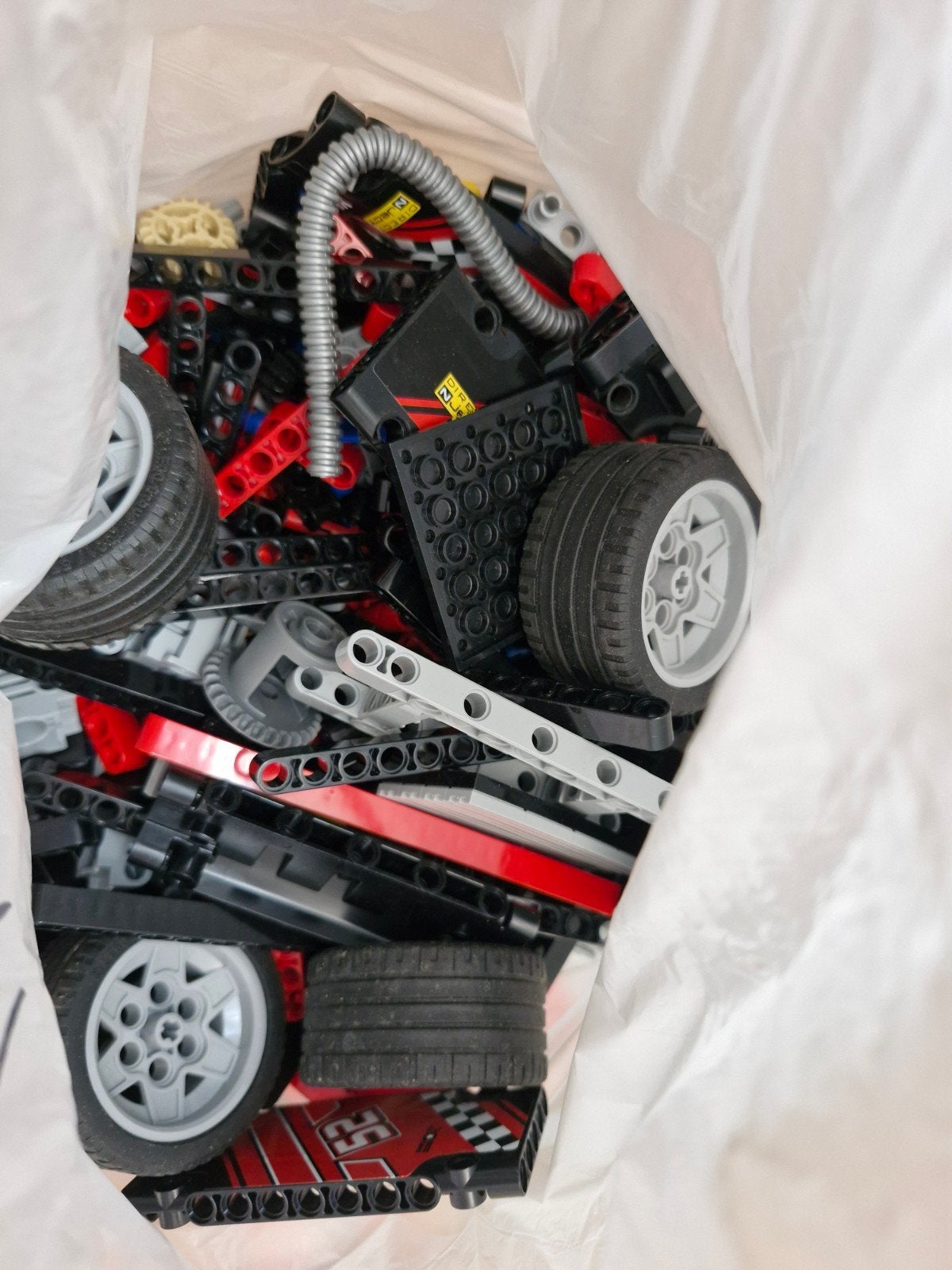 Lego Technic 42041 Race Truck - Handleiding en onderdelen, Gebruikt, Lego, Ophalen of Verzenden, Technic