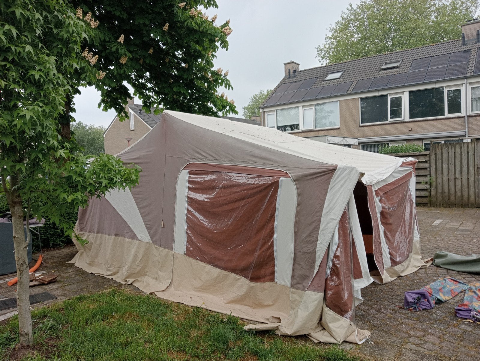 GRATIS - Trigano Odyssee Safari GL 2008, Caravans en Kamperen, Ophalen, Gebruikt