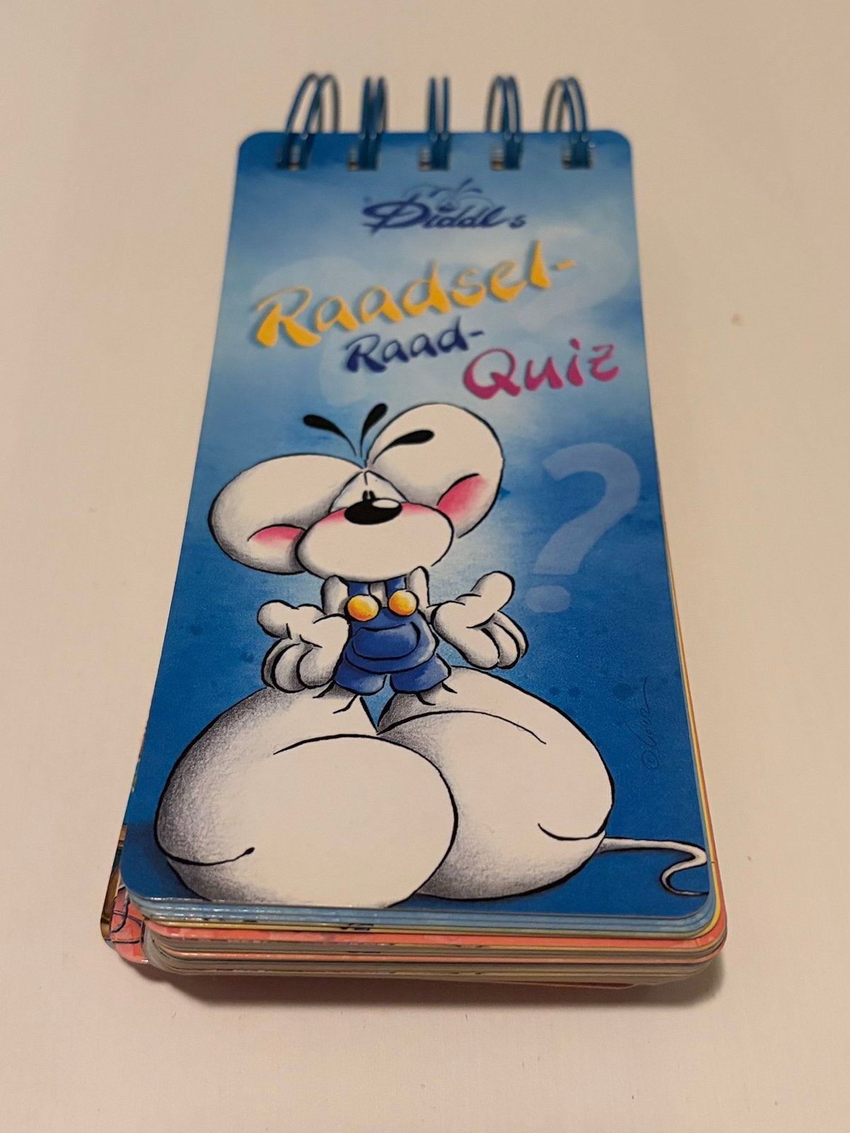 Diddl's Raadsel-Raad-Quiz, Verzamelen, Diddl, Ophalen of Verzenden, Diddl, Zo goed als nieuw, Papier, Kaart of Schrift