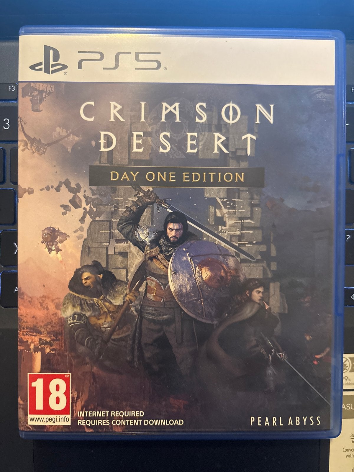 Crimson Desert PS5 Day One Edition, Avontuur en Actie, Online, Vanaf 18 jaar, Verzenden