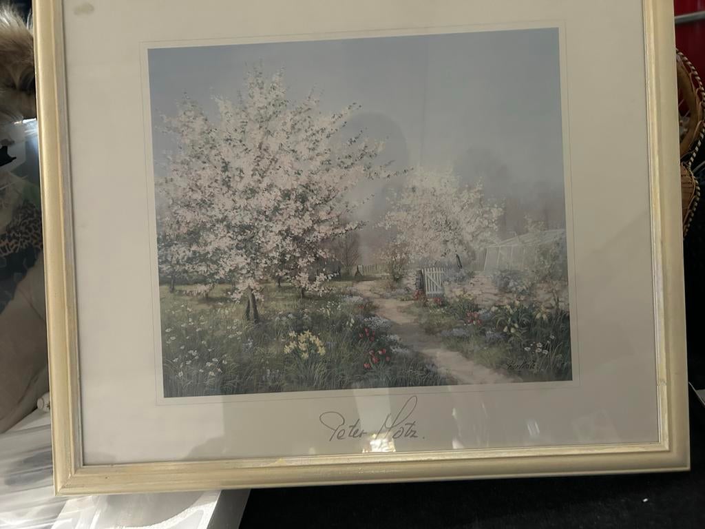 Lentetafereel van Peter Motz - Ingelijste print, Ophalen