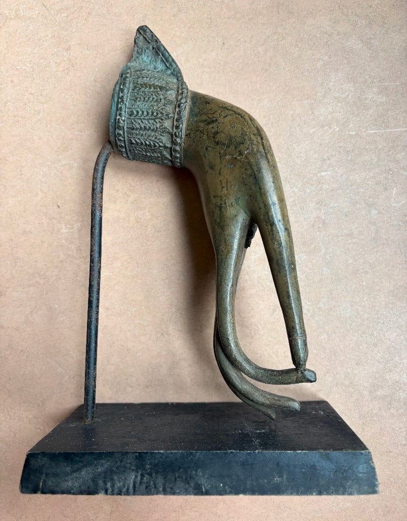 Grote bronzen hand van Boeddha, Ophalen of Verzenden